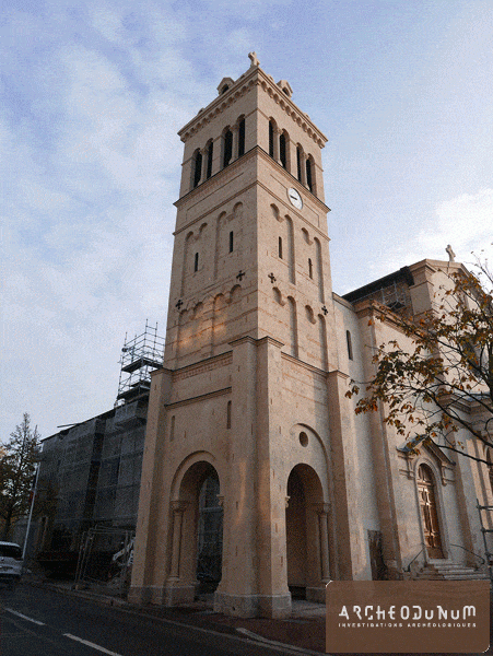 Sainte-Foy-Lès-Lyon - Le clocher de l'ancienne église